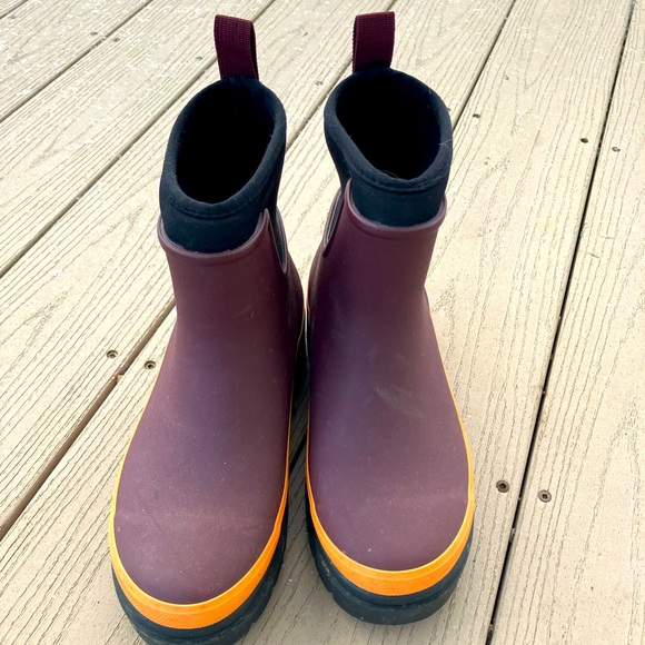 Merry People Tully rubber boots women’s size 7 - Picture 1 of 6